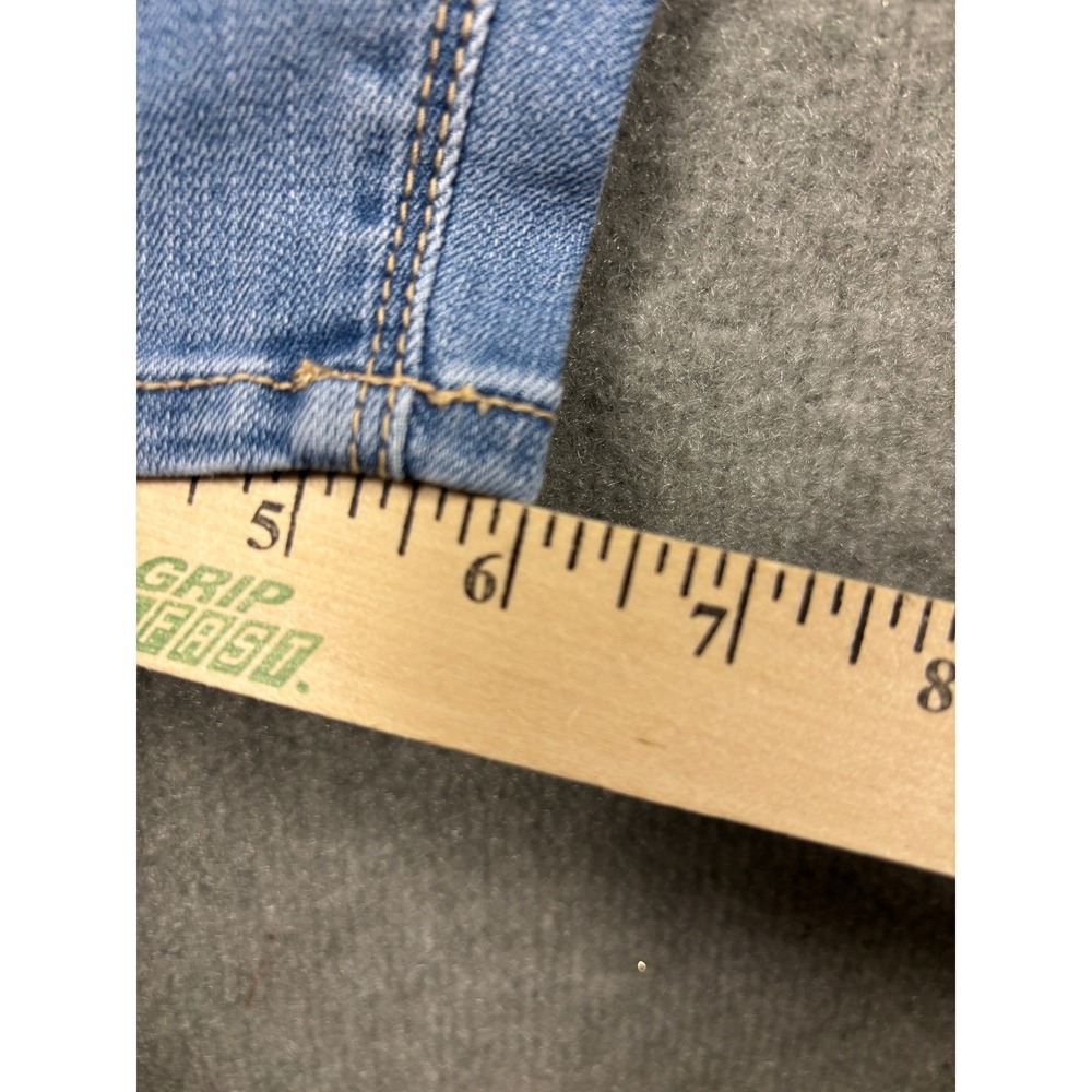 Seven7 Tummyless High Rise Skinny Jeans Light Wash Blue 22W - Picture 12 of 12